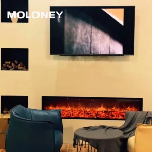 Electric Fireplace, 50inch, wall
