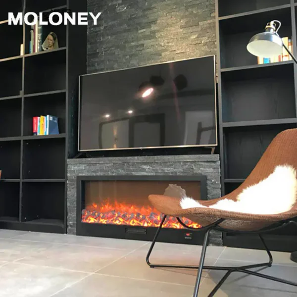 Electric Fireplace, 50inch, wall - view 5