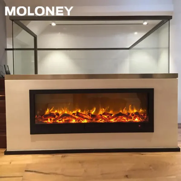 Electric Fireplace, 50inch, wall - view 6
