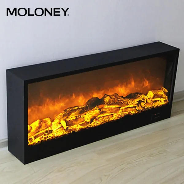Electric Fireplace, 60''70''79''Inch, Wall - view 4