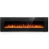 Electric Fireplace, 60-Inch, Wall, 750/1500W