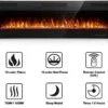 Electric Fireplace, 60-Inch, Wall, 750/1500W - view 4