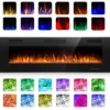 Electric Fireplace, 60-Inch, Wall, 750/1500W - view 6