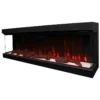 Electric Fireplace, 70-Inch, 3-Sided