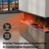 Electric Fireplace, 70-Inch, 3-Sided - view 4