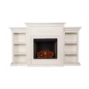 Electric Fireplace, 70-inch, Wooden