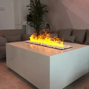 Electric Fireplace, 700MM, Steel