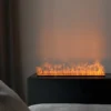 Electric Fireplace, 700MM, Steel - view 2