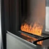 Electric Fireplace, 700MM, Steel - view 6
