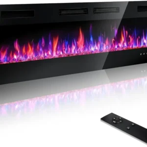 Electric Fireplace, 72", 3.2"