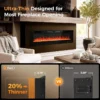 Electric Fireplace, 72", 3.2" - view 2