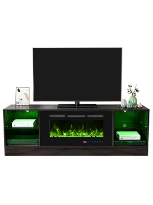 Electric Fireplace, 72", 36", LED - view 5