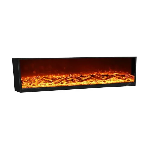 Electric Fireplace, 750 W, ABSplastic - view 4
