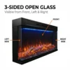 Electric Fireplace, 750W, 1500W - view 3