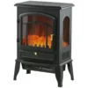 Electric Fireplace, 750W/1500W, 3-Sided, LED