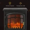 Electric Fireplace, 750W/1500W, 3-Sided, LED - view 5