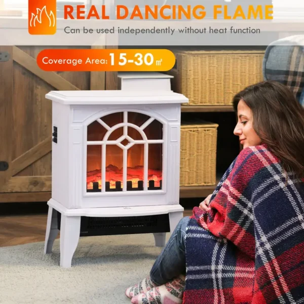 Electric Fireplace, 750W/1500W, LED - view 4