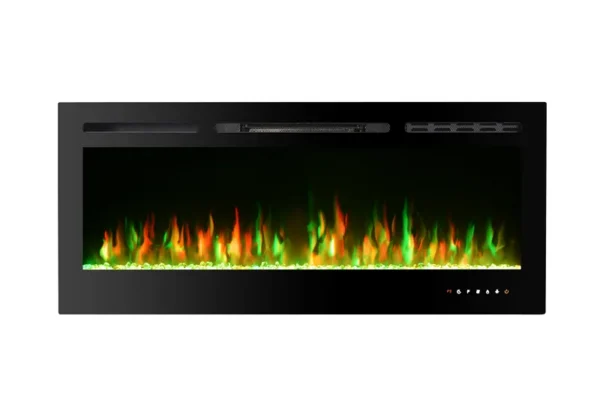 Electric Fireplace, 9-colour, 750W - view 2