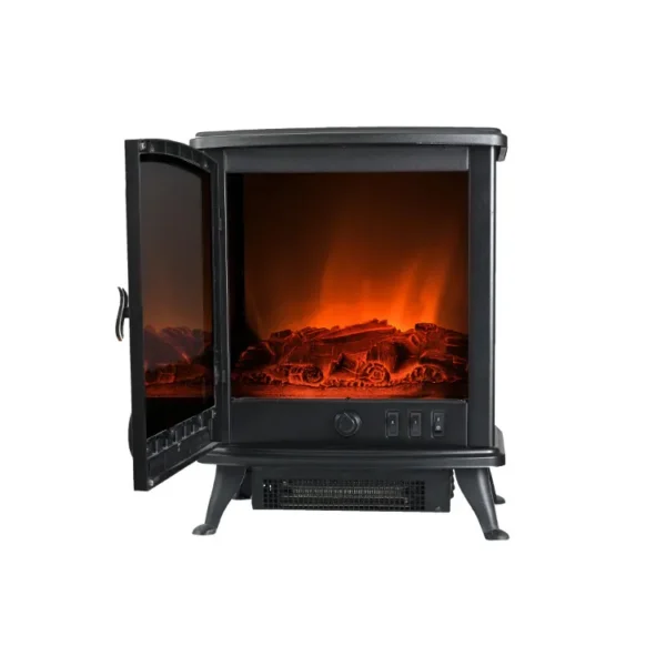 Electric Fireplace, 900W/1800W, 3D, LED - view 5