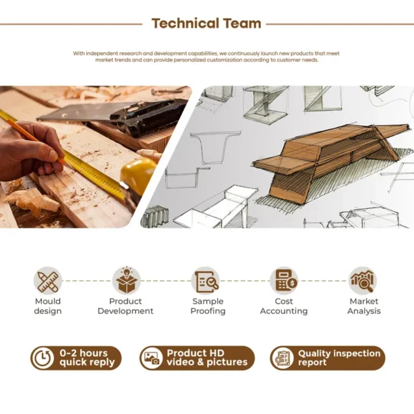 Electric Fireplace, AJUNION, MDF, LED - view 4
