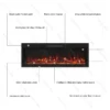 Electric Fireplace, CRUISE, 1070mm, LED - view 6