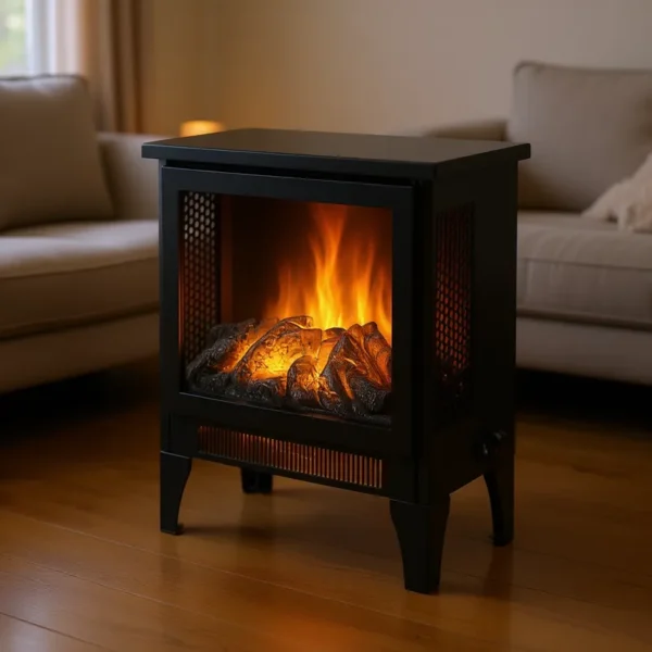 Electric Fireplace, D0100XU6HTA, 3D, 1500W - view 2