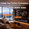 Electric Fireplace, LCD, 3d, Wall - view 2