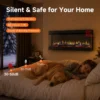 Electric Fireplace, LCD, 3d, Wall - view 5