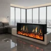 Electric Fireplace, LCD, Steel, Electric Fireplaces - view 5