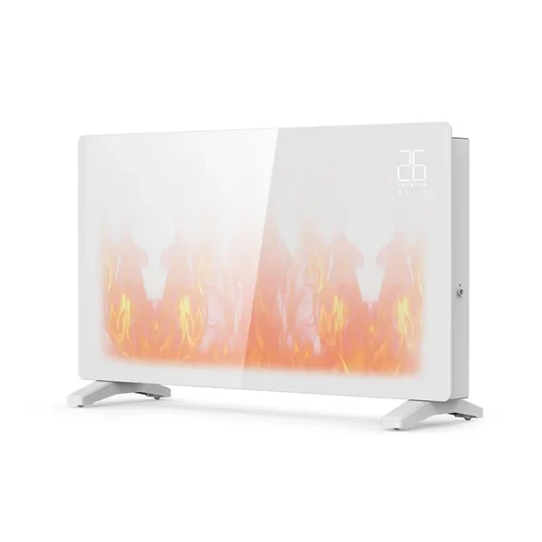 Electric Fireplace, LED, 1000W, Glass - view 4