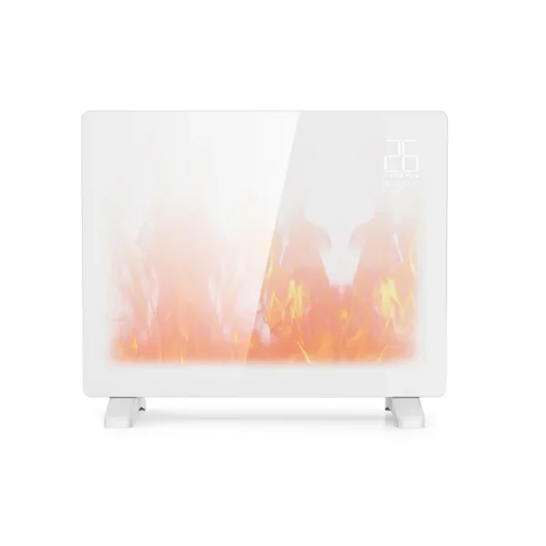 Electric Fireplace, LED, 1000W, Glass - view 6