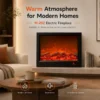 Electric Fireplace, LED, 110~240V 50Hz 1500w, Metal - view 2