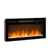 Electric Fireplace, LED, 1500 W, Metal