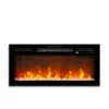 Electric Fireplace, LED, 1500 W, Metal - view 3