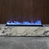 Electric Fireplace, LED, 180W, Metal - view 3