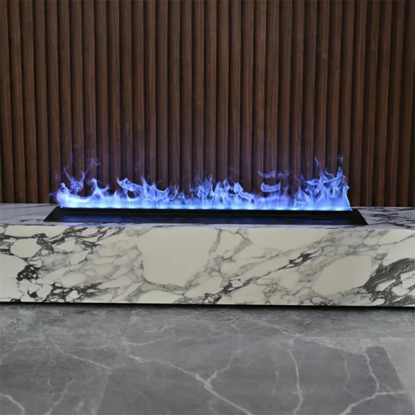 Electric Fireplace, LED, 180W, Metal - view 3