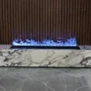 Electric Fireplace, LED, 180W, Metal - view 3