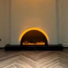 Electric Fireplace, LED, 200W, CR steel - view 2