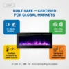Electric Fireplace, LED, 3-color - view 5