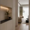 Electric Fireplace, LED, Stainless Steel - view 4