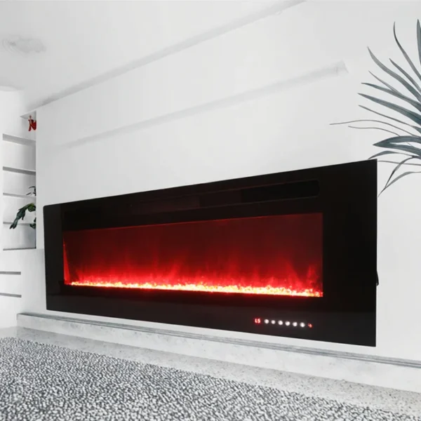 Electric Fireplace, LED, Wall - view 3