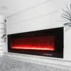 Electric Fireplace, LED, Wall - view 4