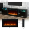 Electric Fireplace, LED, Wooden - view 2