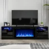 Electric Fireplace, LED, Wooden - view 3