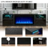 Electric Fireplace, LED, Wooden - view 4