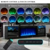 Electric Fireplace, LED, Wooden - view 5