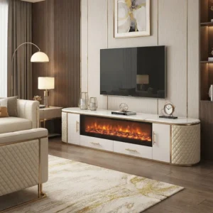 Electric Fireplace, MDF
