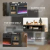Electric Fireplace, MDF, D0100XUK237 - view 5