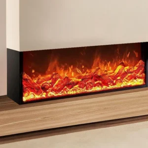 Electric Fireplace, Metal