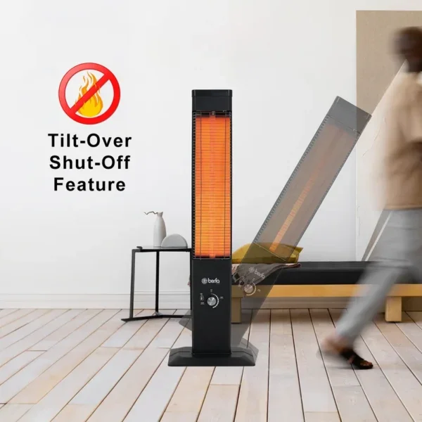 Electric Fireplace, Portable, 220-240V, 1000W